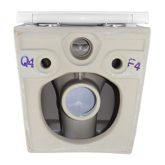 Унитаз подвесной безободковый Azario Teramo 0052 с крышкой микролифт, Цвет производителя: белый - фото 13