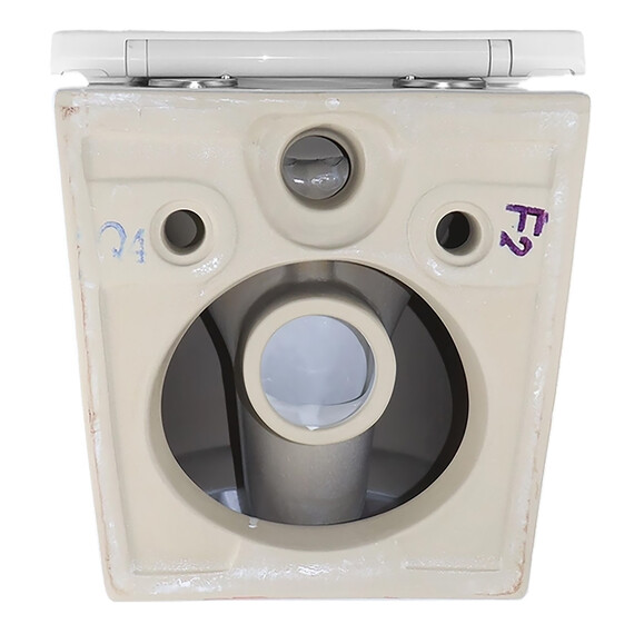 Унитаз подвесной безободковый Azario Teramo 0053 с крышкой микролифт, Цвет производителя: белый - фото 13