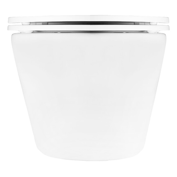 Унитаз подвесной безободковый Azario Uno AZ-2380 с тонкой крышкой микролифт - фото 13