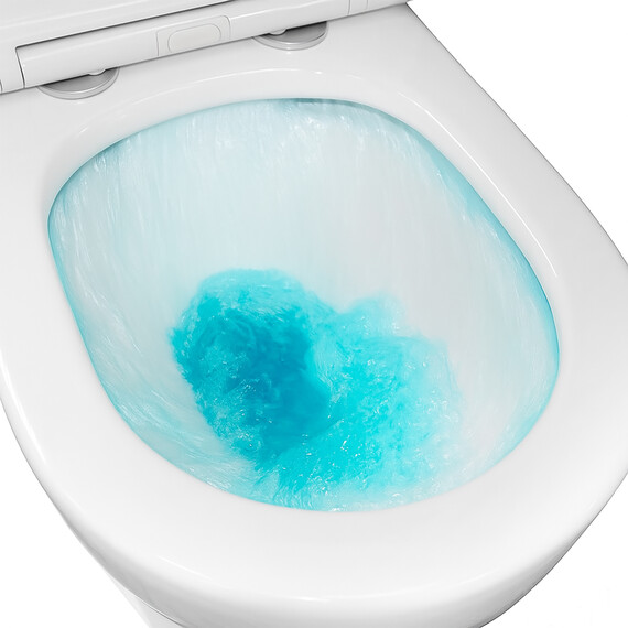 Унитаз подвесной безободковый Azario Uno AZ-2380 с тонкой крышкой микролифт - фото 17