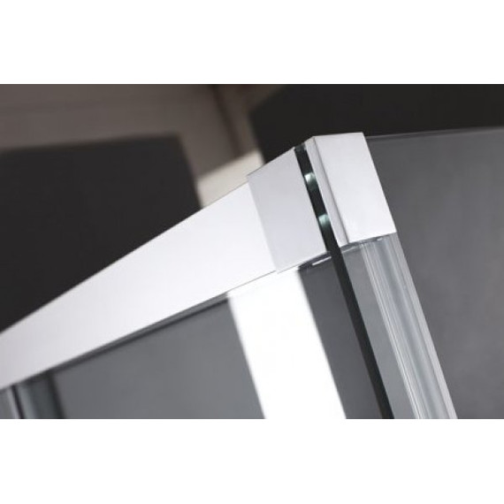Душевое ограждение Cezares 130х80 см PREMIER-SOFT-W-AH-1-130/80-C-Cr-IV, хром/прозрачное - фото 2