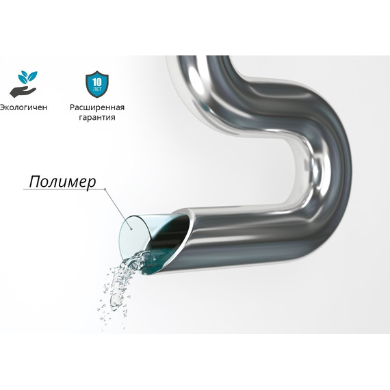 Полотенцесушитель водяной Сунержа Галант+ П6 800х600 мм 00-0200-8060 - фото 3