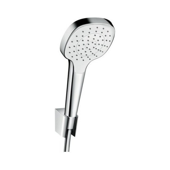 Душевой гарнитур Hansgrohe Croma Select E 26412400, белый/хром - фото 
