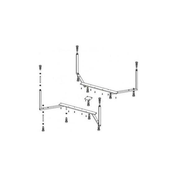 Ножки для акриловых ванн Riho Colorado - фото 