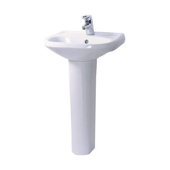 Раковина Sanita Комфорт 45 см WB.PD/Comfort/50-C/WHT.G/S1 - фото 3