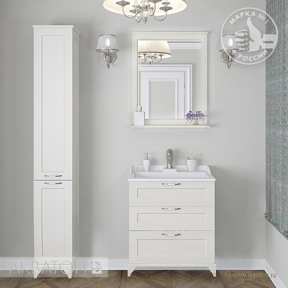 Пенал Акватон Леон Н 31 см 1A187903LBPS0, дуб белый - фото 5