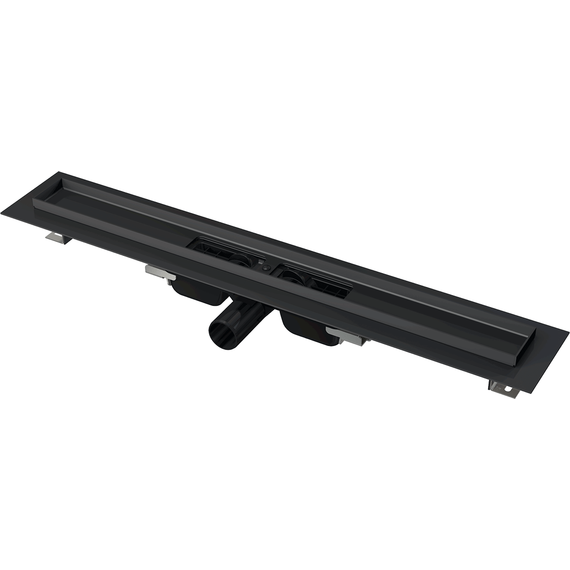Трап AlcaPlast APZ101BLACK-850, Цвет производителя: чёрный, Размер трапа: 850 - фото 