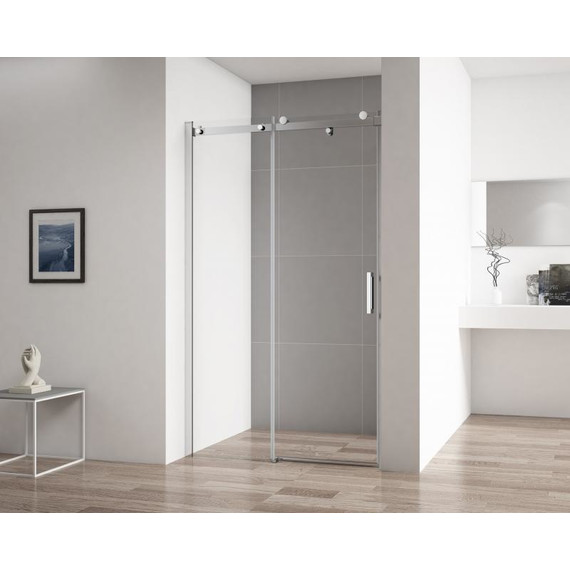 Душевая дверь Cezares 160 см STYLUS-SOFT-BF-1-160-C-Cr, хром/прозрачное - фото 