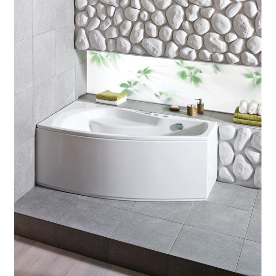 Ванна акриловая Santek Майорка XL 160x95 см 1.WH11.1.991 L, Размер - мм: 1600х950 - фото 4