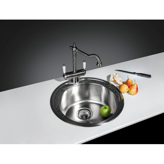 Кухонная мойка Omoikiri TOVADA 49-1-IN (4993006) 0,8 мм, нержавеющая сталь - фото 5