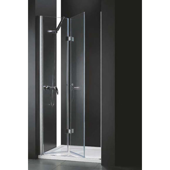 Душевая дверь Cezares 193 см ELENA-W-BS-22-200-P-Cr, хром/матовое - фото 