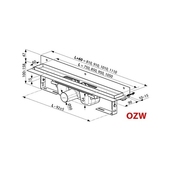 Трап Ravak Chrome 850 X01627 - фото 2
