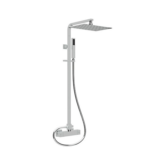 Душевая стойка с термостатом Cezares Molveno CD T 01 Cr - фото 