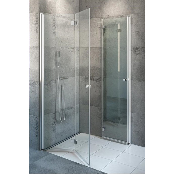 Душевое ограждение Radaway EOS KDD-B 90х90 см, хром/матовое - фото 