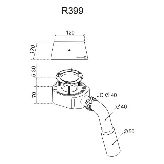 Сифон для душевого поддона Radaway R399 - фото 2