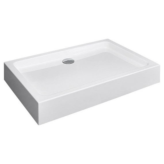 Поддон акриловый Radaway Laros D Compact 100х80 см SLD81017-01 - фото 