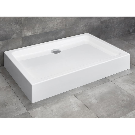 Поддон акриловый Radaway Laros D Compact 90х80 см SLD8917-01 - фото 3