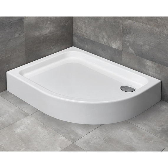 Поддон акриловый Radaway Laros E Compact 100х80 см SLE81017-01L - фото 3