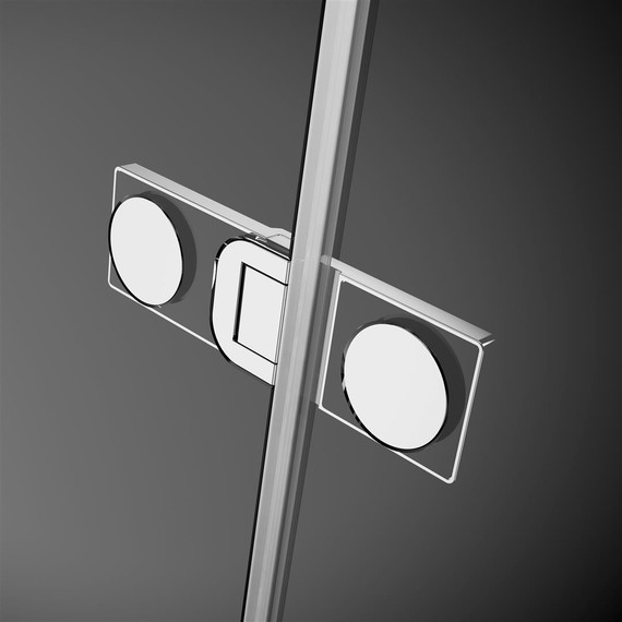 Душевое ограждение Radaway Arta KDJ II + S1 90х70 см L/R, хром/прозрачное - фото 6