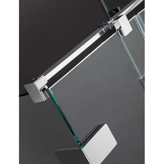 Душевое ограждение Radaway Arta KDJ II + S1 90х70 см L/R, хром/прозрачное - фото 8