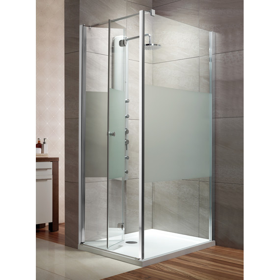 Душевое ограждение Radaway EOS KDJ-B 80х100 см L/R, хром/прозрачное - фото 