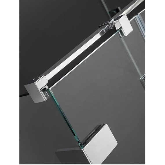 Душевое ограждение Radaway Euphoria KDJ 120х80 см L/R, хром/прозрачное - фото 7