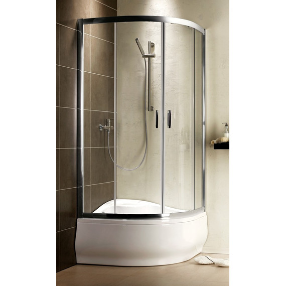 Душевое ограждение Radaway Premium Plus A 90х90х170 см, хром/матовое - фото 