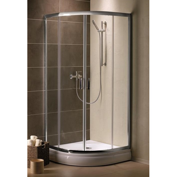 Душевое ограждение Radaway Premium Plus A 90х90х190 см, хром/матовое - фото 