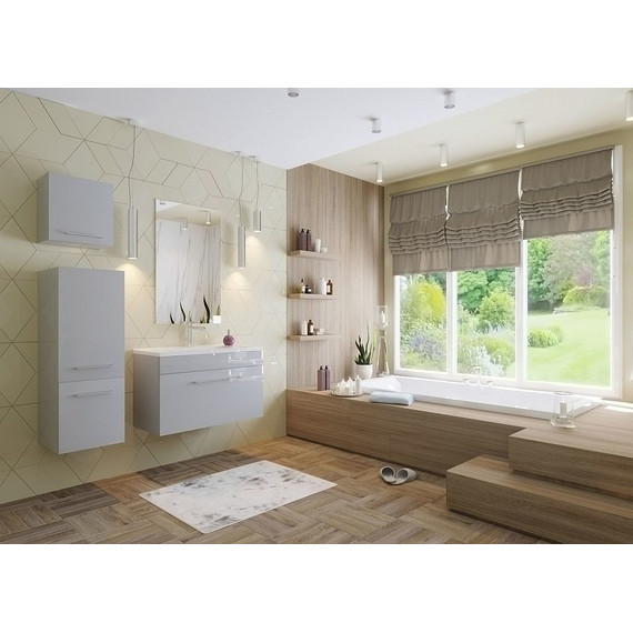 Шкаф подвесной Эстет Элин 35 см, левый ФР-00003350 - фото 4