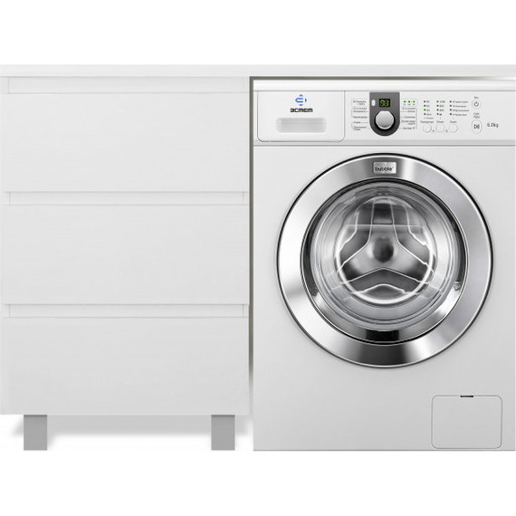 Тумба напольная с раковиной-столешницей Эстет Dallas Luxe 130 см L, 3 ящика ФР-00002270 - фото 6