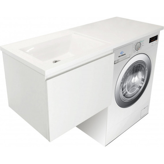 Тумба подвесная с раковиной-столешницей Эстет Dallas Luxe 100 см L, 1 ящик ФР-00002321 - фото 5