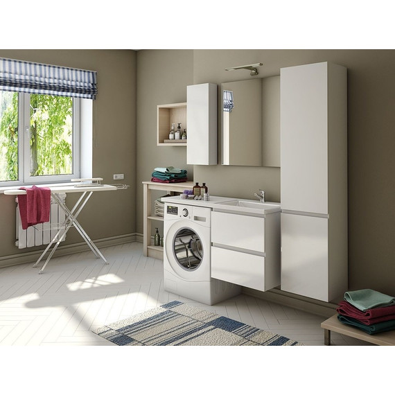 Тумба подвесная с раковиной-столешницей Эстет Dallas Luxe 115 см R, 2 ящика ФР-00002297 - фото 7