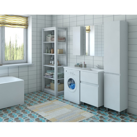 Тумба напольная с раковиной-столешницей Эстет Dallas Luxe 110 см R, 2 ящика ФР-00001966 - фото 6