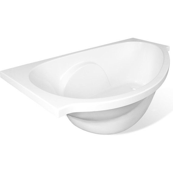 Ванна каменная Эстет Грация 170х95 см L ФР-00000629 - фото 7