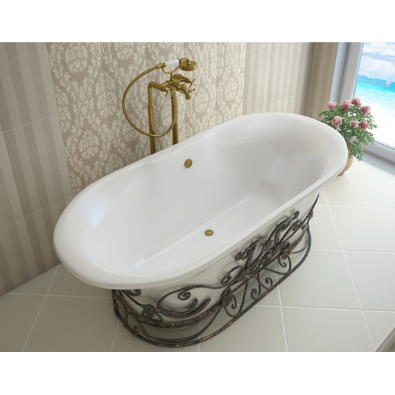 Ванна отдельностоящая Эстет Лион 175х80 см ФР-00000684 - фото 3