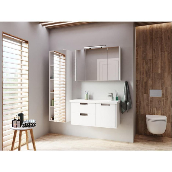 Пенал подвесной Roca Etna 45 см 857303806, белый - фото 3