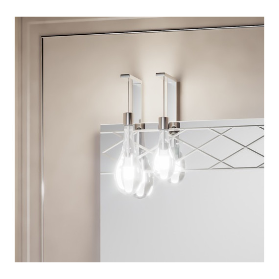 Светильник Smile Порто, хром - фото 