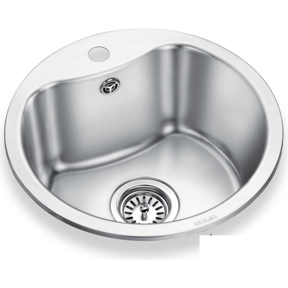 Кухонная мойка Oulin OL-357 1 мм, нержавеющая сталь - фото 2