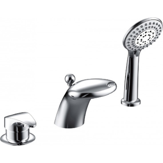 Смеситель для ванны Bravat Cascade Cobra F5140197CP-1-RUS - фото 