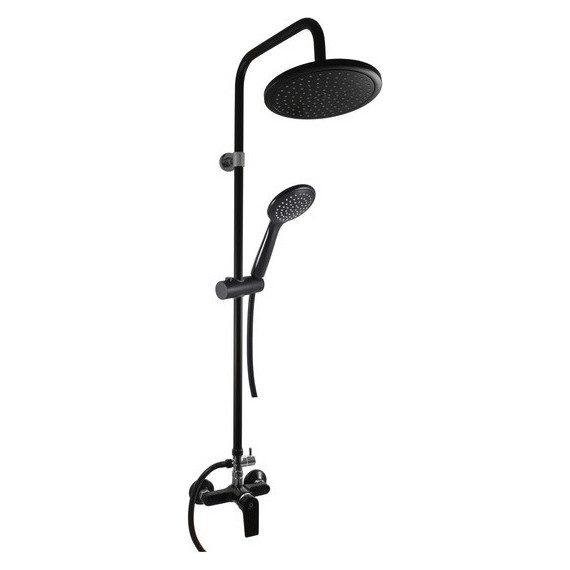 Душевая стойка Rav-Slezak Colorado CO182.5/3CMATC, черный/хром - фото 