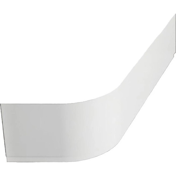 Панель фронтальная для ванны Ravak Chrome 160x105 см CZA6100A00 R, белая - фото 