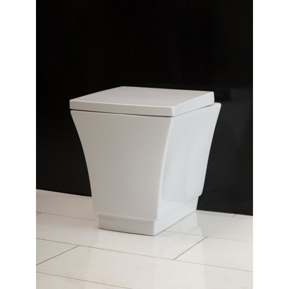 Унитаз приставной безободковый BelBagno Regina BB104CB - фото 4