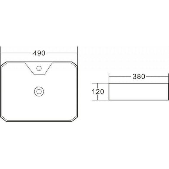 Раковина-чаша BelBagno 49 см BB1387 - фото 3