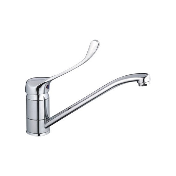 Смеситель для кухни с локтевой (хирургической) ручкой Haiba HB4254 - фото 