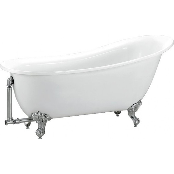 Ванна отдельностоящая BelBagno BB06-1550 155х76 см, Размер - мм: 1500х800 - фото 