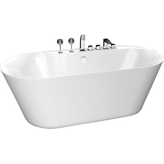Ванна отдельностоящая BelBagno BB14 178х84 см - фото 