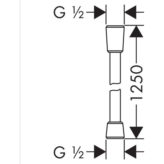 Душевой шланг Hansgrohe Isiflex 28272000 - фото 4