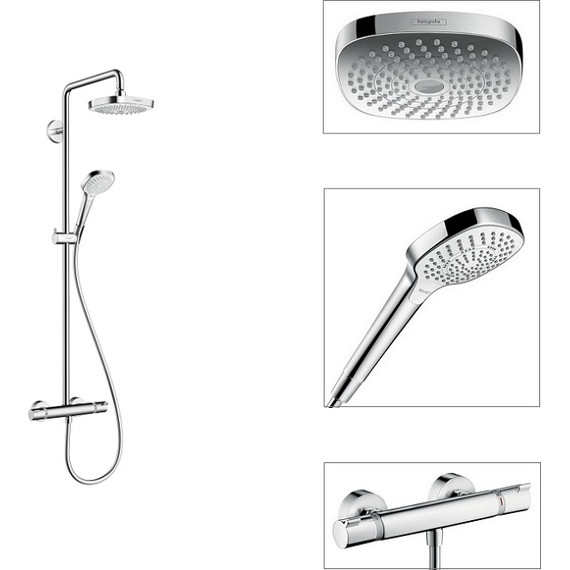 Душевая стойка Hansgrohe Croma Select E 180 2jet Showerpipe 27256400 - фото 4