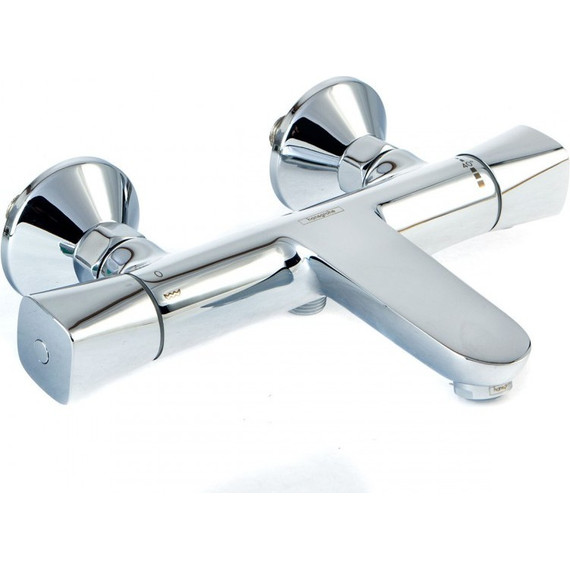 Смеситель для ванны с термостатом Hansgrohe Ecostat Universal 13123000 - фото 2