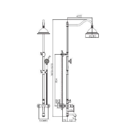 Душевая стойка Haiba HB24181 - фото 5